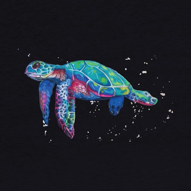 Sea Turtle by AmazingArtMandi